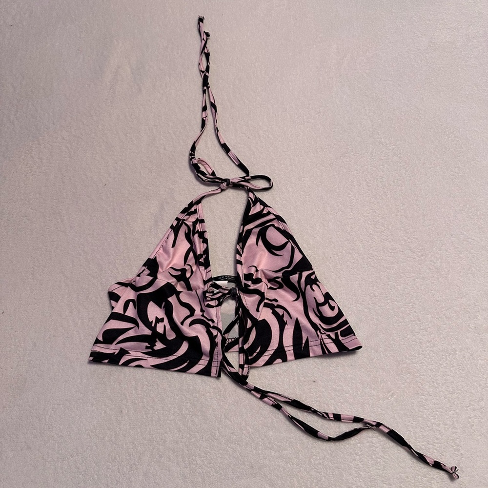 Shein tie up top
